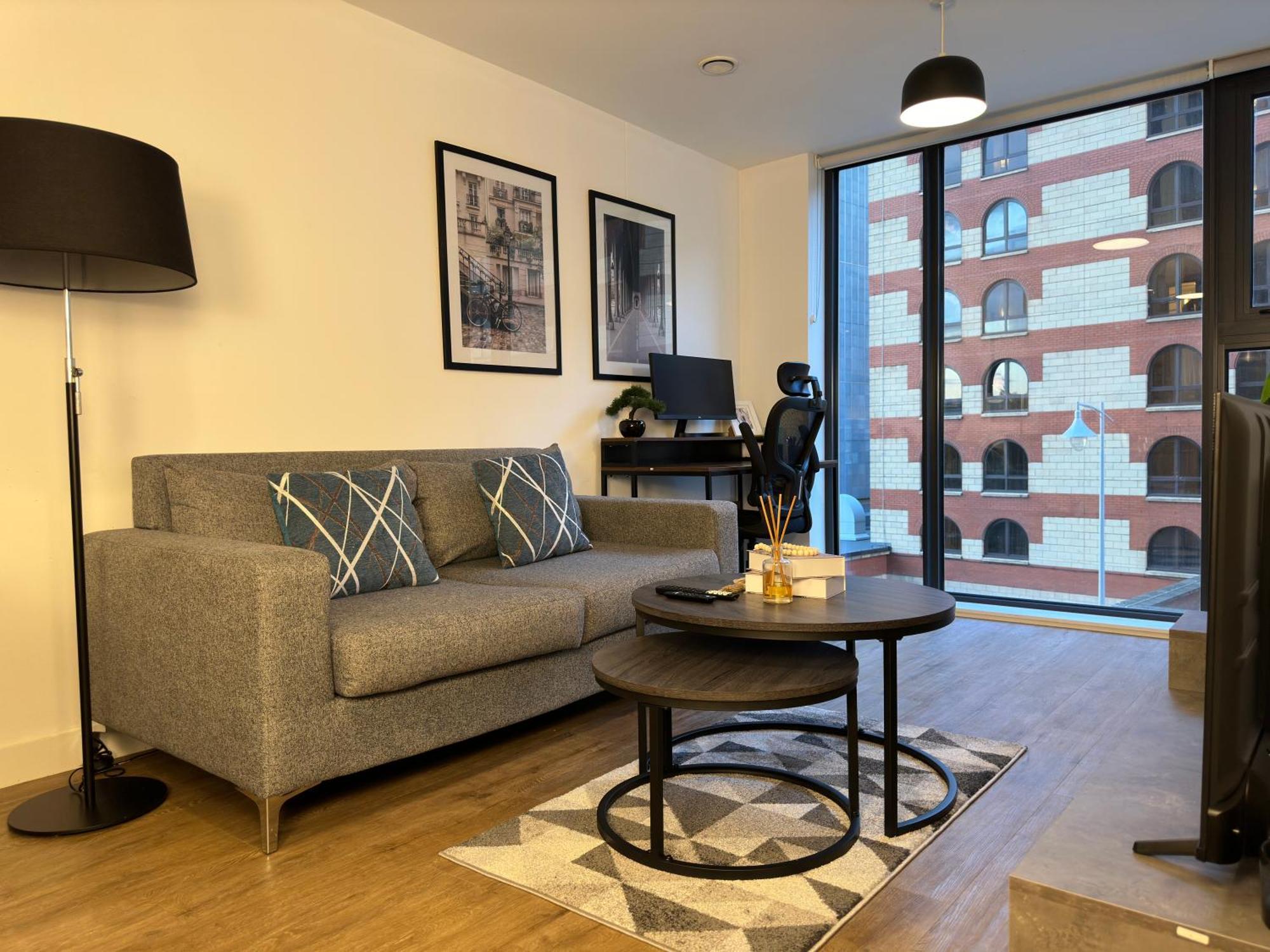 Cozy City Centre Apartment With Free Parking And Free Gym Birmingham Kültér fotó