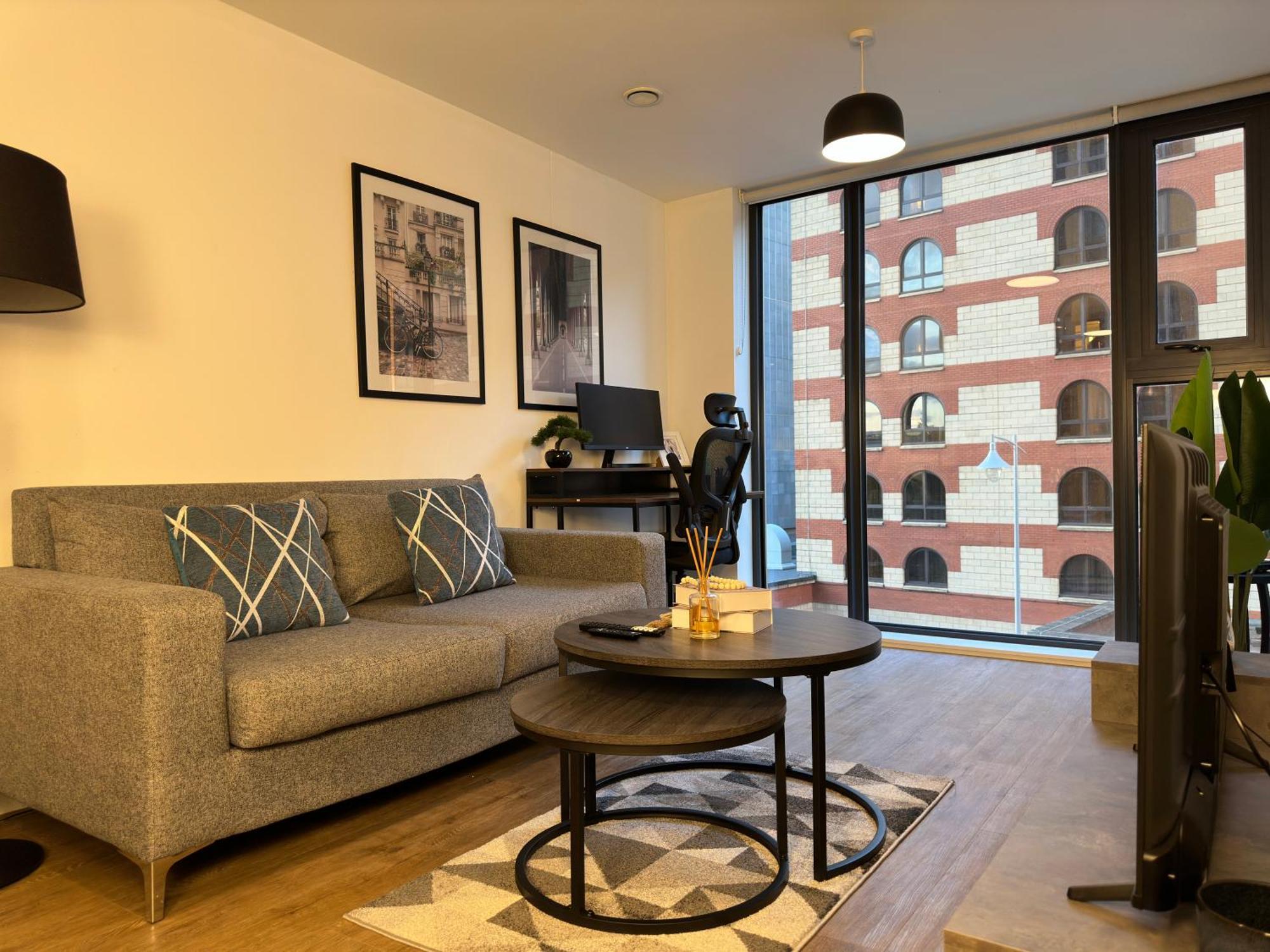 Cozy City Centre Apartment With Free Parking And Free Gym Birmingham Kültér fotó
