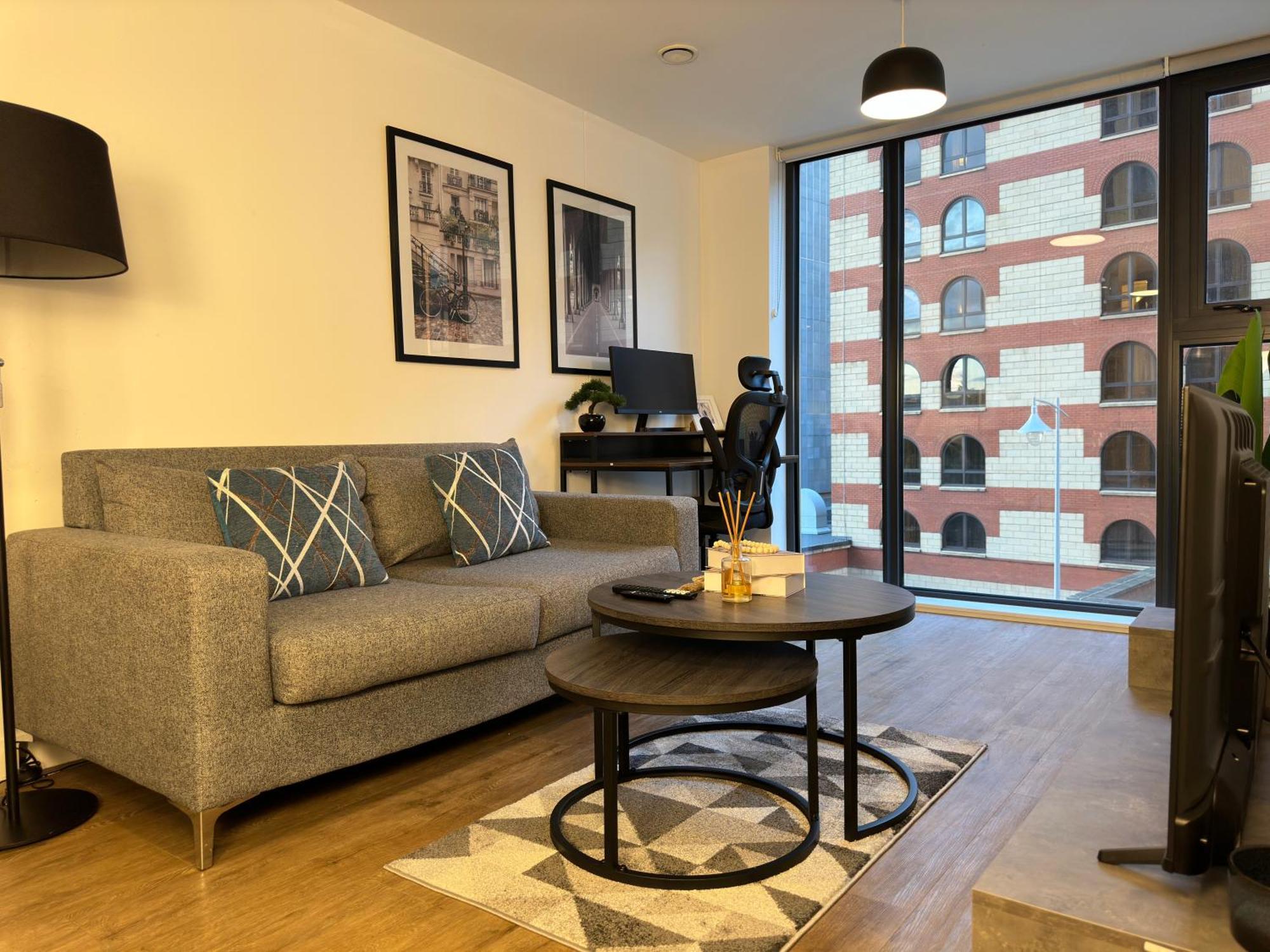 Cozy City Centre Apartment With Free Parking And Free Gym Birmingham Kültér fotó